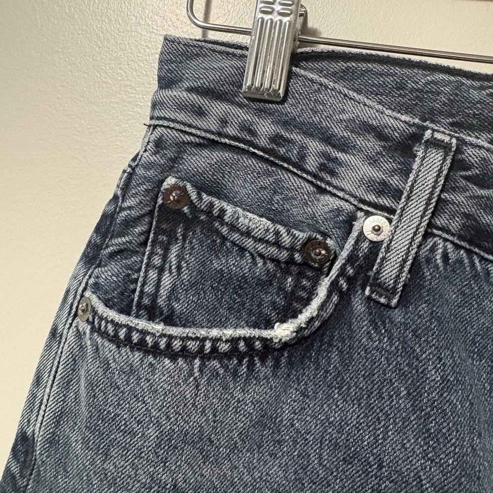 AGOLDE Riley High Rise Straight Crop Jeans - Picture 6 of 13